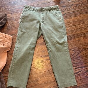 Brooks Brothers Men's Sage Green Chinos